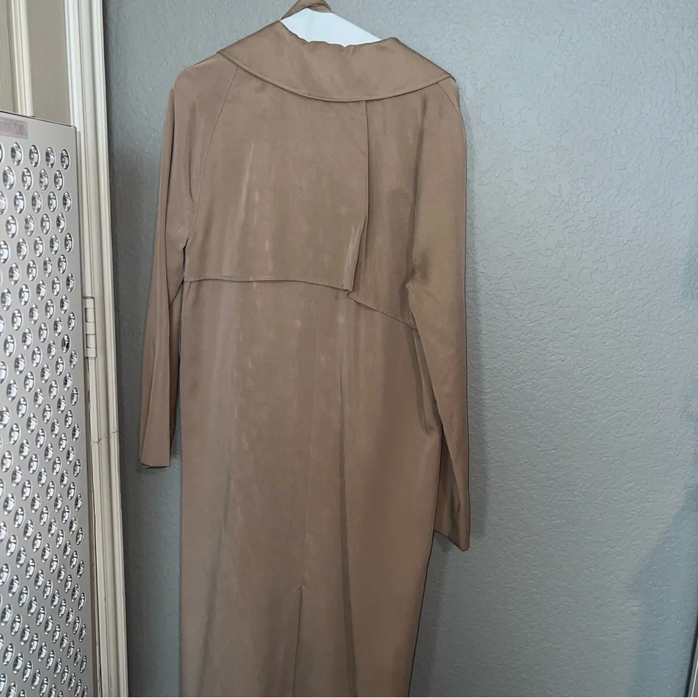 Reformation Tan Trench Coat NWOT - Picture 8 of 12